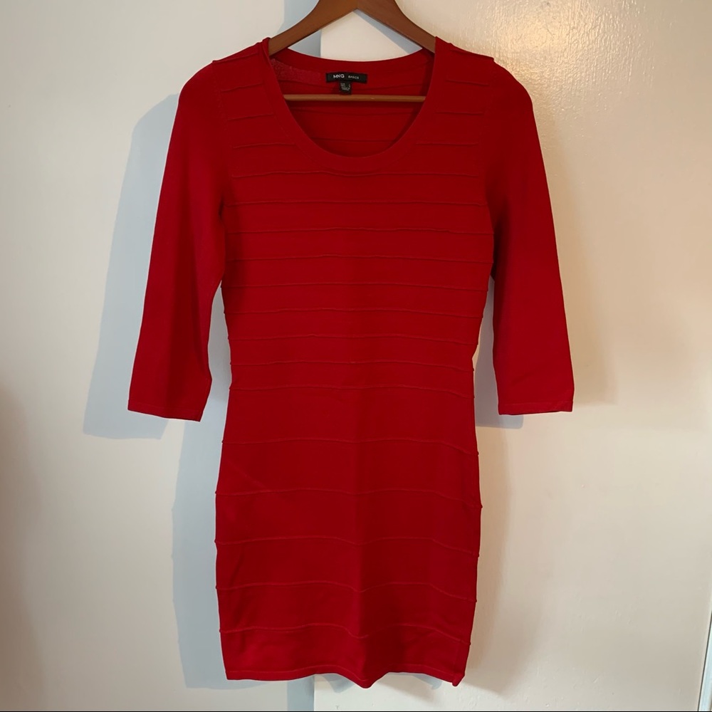 MNG Bodycon Mini Dress Sz M